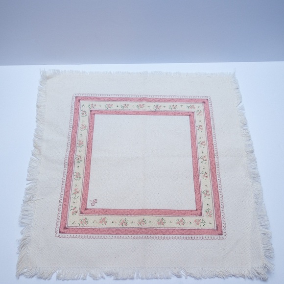 Set of Six Rustic Country Cottage Floral Table Linen Placemats - Picture 1 of 3